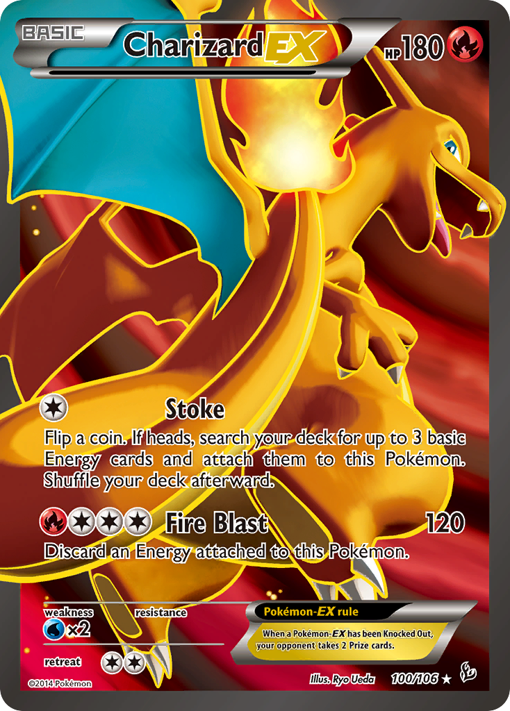 Flashfire Charizard EX #100/106